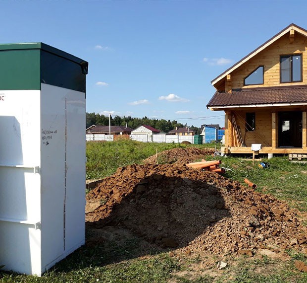 Автономная канализация под ключ в Переславль-Залесском районе за один день с гарантией качества